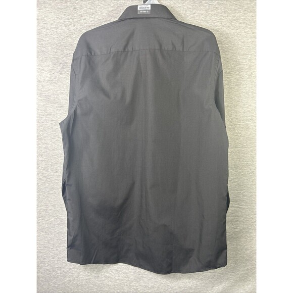 BNWT Van Heusen Men's /Regular-Fit /Dress Shirt /Black /15-15.5 / 34/35 Medium - Picture 7 of 10